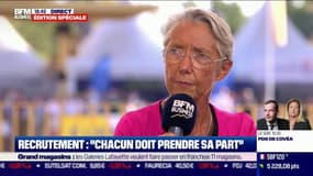 Elisabeth Borne (Ministre du Travail): "On va continuer à former massivement les demandeurs d'emplois"