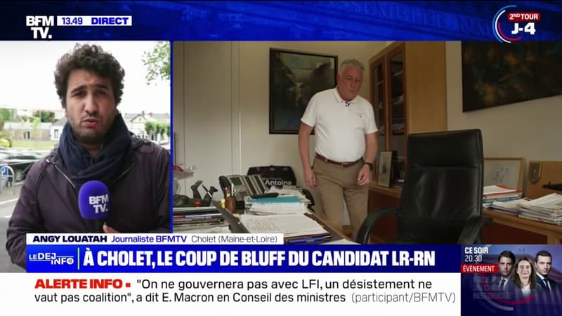 Législatives: à Cholet, le coup de bluff du candidat LR-RN provoque une triangulaire au second tour