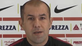Leonardo Jardim en conférence de presse