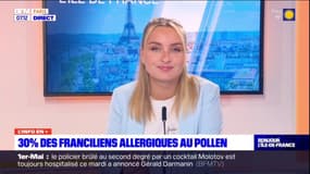 30% des Franciliens allergiques au pollen