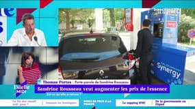 Sandrine Rousseau veut augmenter le prix de l'essence - 24/09