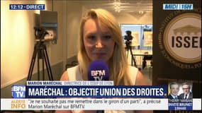 Marion Maréchal sur la PMA pour toutes: "On rompt un principe qui nous conduira inexorablement vers la GPA"