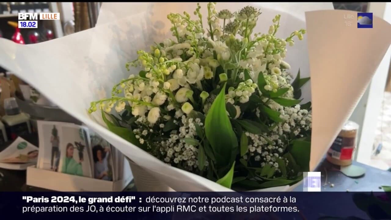 1erMai le muguet de retour chez les fleuristes lillois