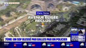 Paris: un SDF blessé par balles par un policier