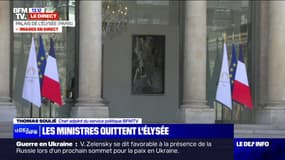 Ultime conseil des ministres du gouvernement Attal: Gérald Darmanin quitte l'Élysée
