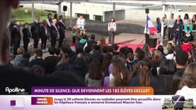 Minute de silence: que deviennent les 183 élèves exclus ?