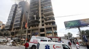 Une frappe israélienne a visé un appartement au sud de Beyrouth, le 1er octobre 2024