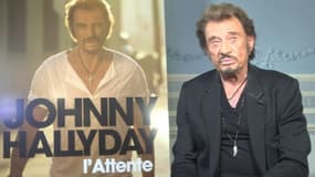 Johnny Hallyday revient très en forme avec L'Attente, un album rock