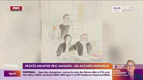 Procès du meurtre d'Eric Masson: les accusés entendus