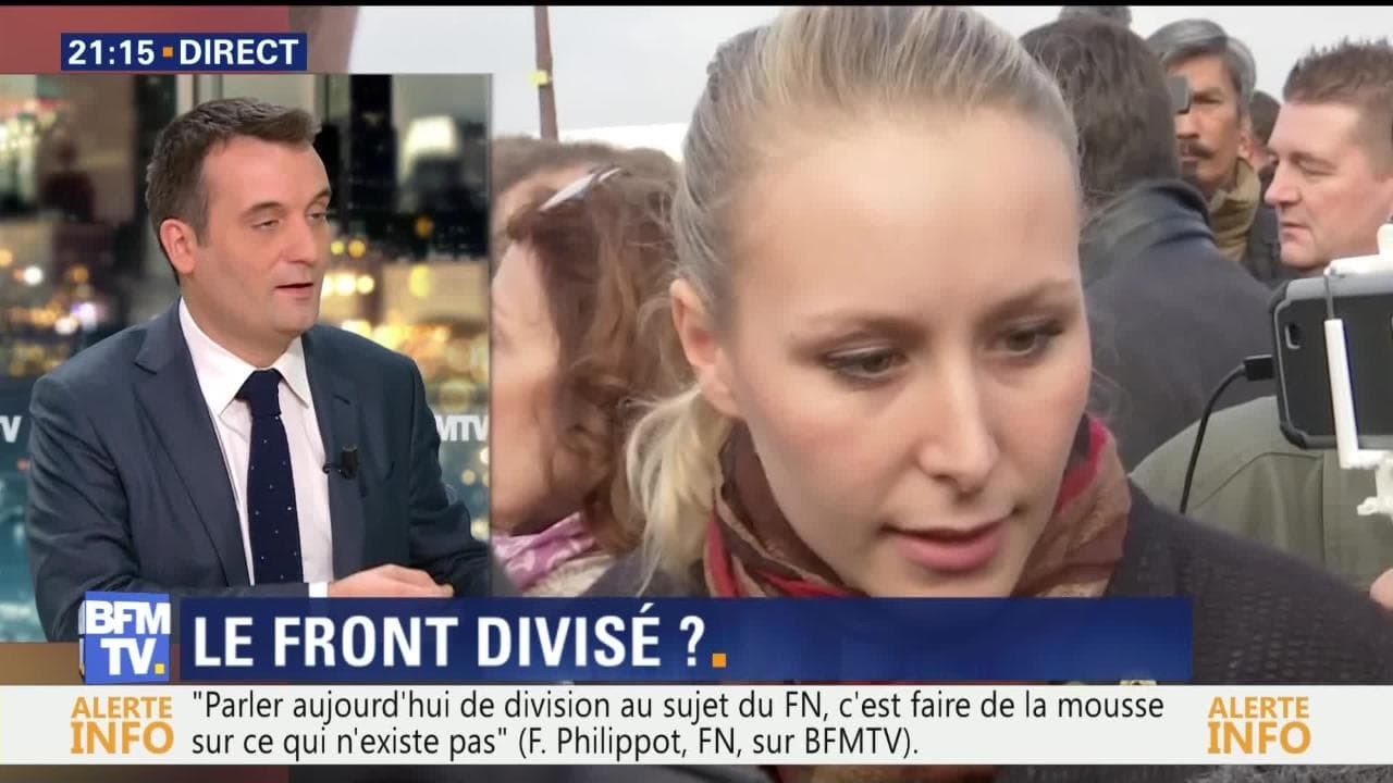 Florian Philippot: "Parler aujourd'hui de division au ...