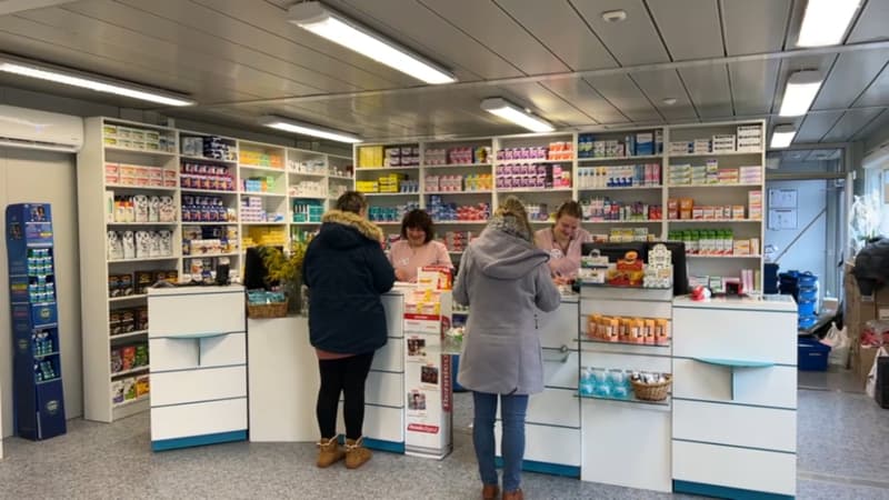 Pas-de-Calais: après les inondations, l'unique pharmacie de Neuville-sous-Montreuil a rouvert