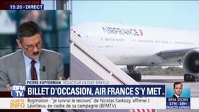 Billet d'occasion, Air France s'y met