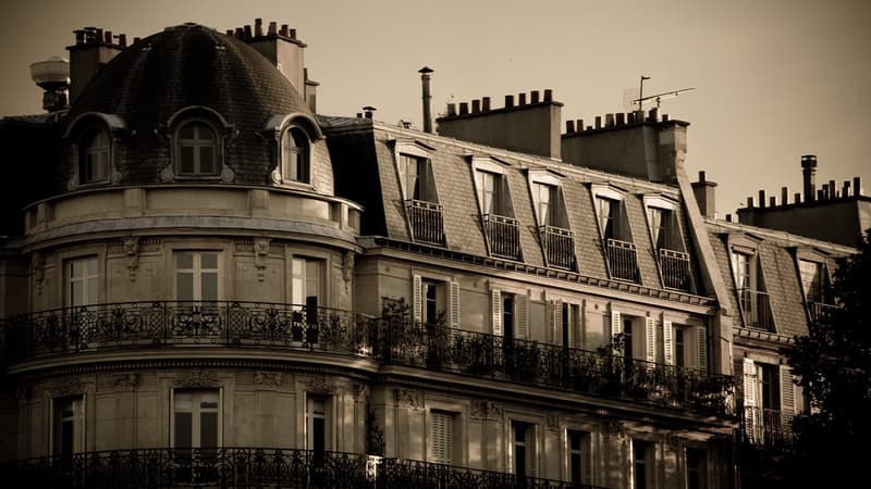 Un immeuble parisien. (Image d'illustration)