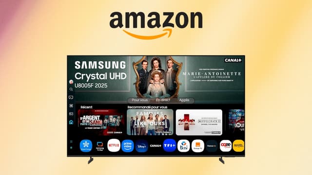 Amazon sort le grand jeu en affichant cette smart TV Samsung avec un prix pareil 