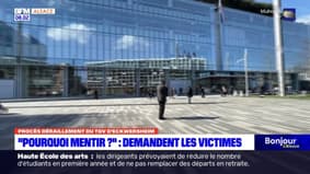 "Pourquoi mentir": la demande des victimes lors du procès du déraillement du TGV d'Eckwersheim