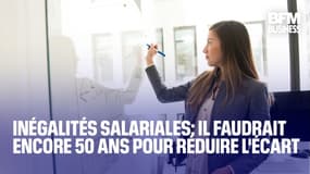  Inégalités salariales: il faudrait encore 50 ans pour réduire l'écart  