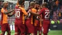 Galatasaray fête le but d'Adem Buyuk