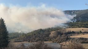 Incendie à Barcelonnette le 26 mars 2022