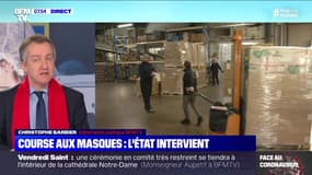 L'édito de Christophe Barbier: Courses aux masques, l'Etat intervient - 07/04