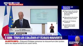 Jean-Michel Blanquer sur le bac: "L'épreuve orale de français sera validée par le contrôle continu"