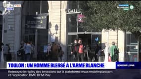 Toulon: un homme blessé à l'arme blanche devant la gare