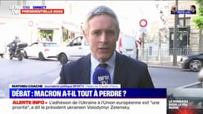Débat de l'entre-deux-tours: Emmanuel Macron compte se poser en "challenger", selon son entourage