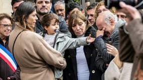 Hommage au rugbyman Martin Aramburu à Paris le 19 mars 2023, tué par balles à Paris il y a un an 