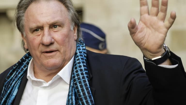 Gérard Depardieu à Bruxelles en juin 2018