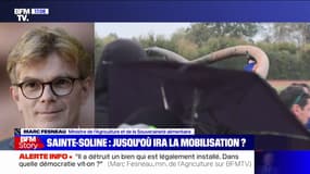Marc Fesneau, ministre de l'Agriculture: les manifestants de Sainte-Soline "n'étaient pas là pour faire une kermesse"