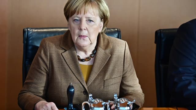 Angela Merkel, chancelière allemande 
