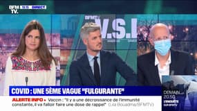 Lila Bouadma (membre du Conseil scientifique) sur le Covid-19: "Nous avons gagné quelques semaines par rapport à d'autres pays européens parce que nous sommes beaucoup vaccinés"