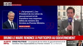 Crise politique: Sébastien Lecornu est reçu par Gérard Larcher au Sénat