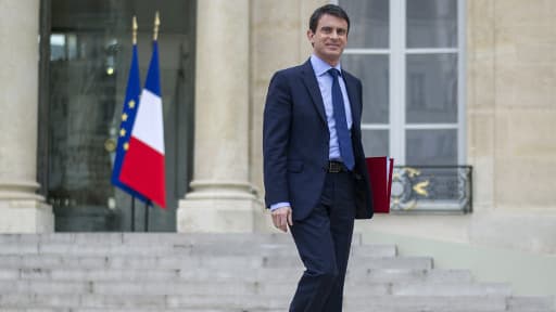 Manuel Valls à l'Elysée