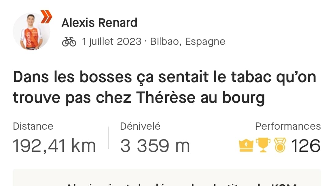 Strava - Alexis Renard Strava - Alexis Renard