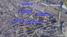 Jusqu'à mi-janvier, cinq rues de l'hypercentre de Lille peuvent être fermées à la circulation le samedi pour faire face aux bouchons.