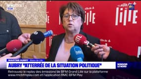 Réforme des retraites: la maire PS de Lille Martine Aubry "atterrée de la situation sociale et politique"