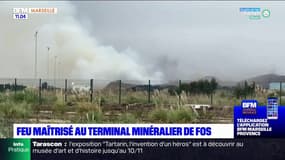 Fos-sur-Mer: le feu au terminal minéralier du port maîtrisé