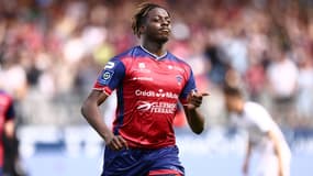 Mohamed Bayo avec Clermont Foot, le 8 mai 2022