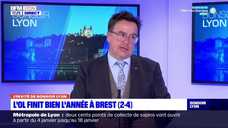 Ligue 1: "il ne faut pas rêver" sur le classement de Lyon en fin de saison