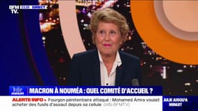 Emmanuel Macron en Nouvelle-Calédonie: "C'est une très bonne chose que le président se déplace dans le contexte actuel", estime Brigitte Girardin (ancienne ministre de l'Outre-Mer)