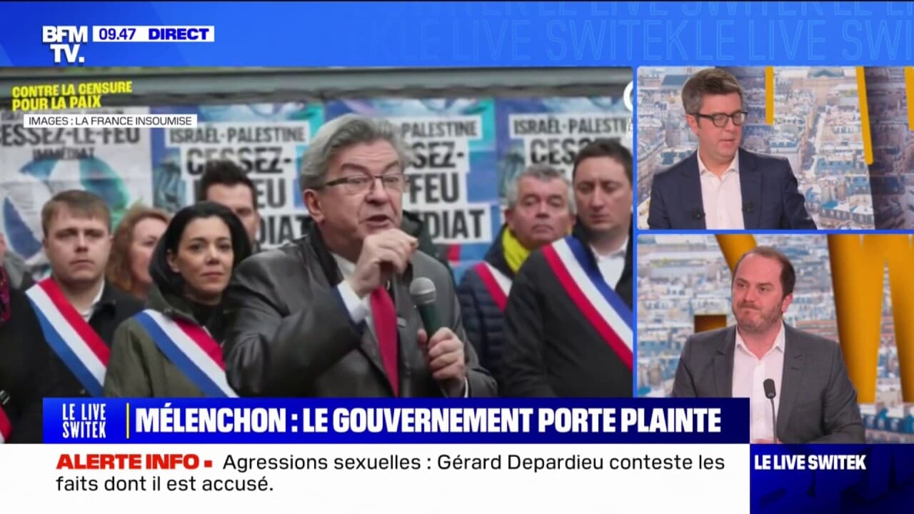 "Votre action en justice est une diversion" JeanLuc Mélenchon répond