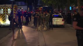 Des militaires à la gare de l'Est à Paris, le 15 juillet 2024.