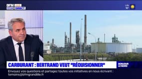 Carburants: pour Xavier Bertrand la réquisition "ne changera rien" dans les Hauts-de-France