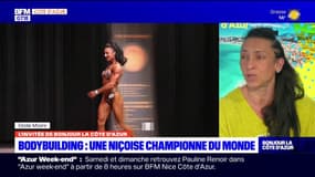 La Niçoise Élodie Moore est championne du monde de bodybuilding