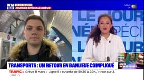 Transports: un retour en banlieue compliqué