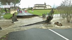 "Plein de gens vont déménager, on en a marre": l'émotion de Jean-Paul, habitant inondé dans les Landes