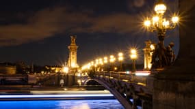 Le pont Alexandre III à Paris, illustration