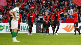 Le Stade Rennais contre le Celtic Glasgow en Ligue Europa, le 19 septembre 2019