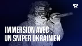  Andriy, sniper ukrainien sur la ligne de front, chasse l'ennemi de nuit