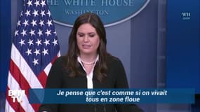 Quand la porte-parole de la Maison Blanche défend Trump coûte que coûte après son dernier dérapage 